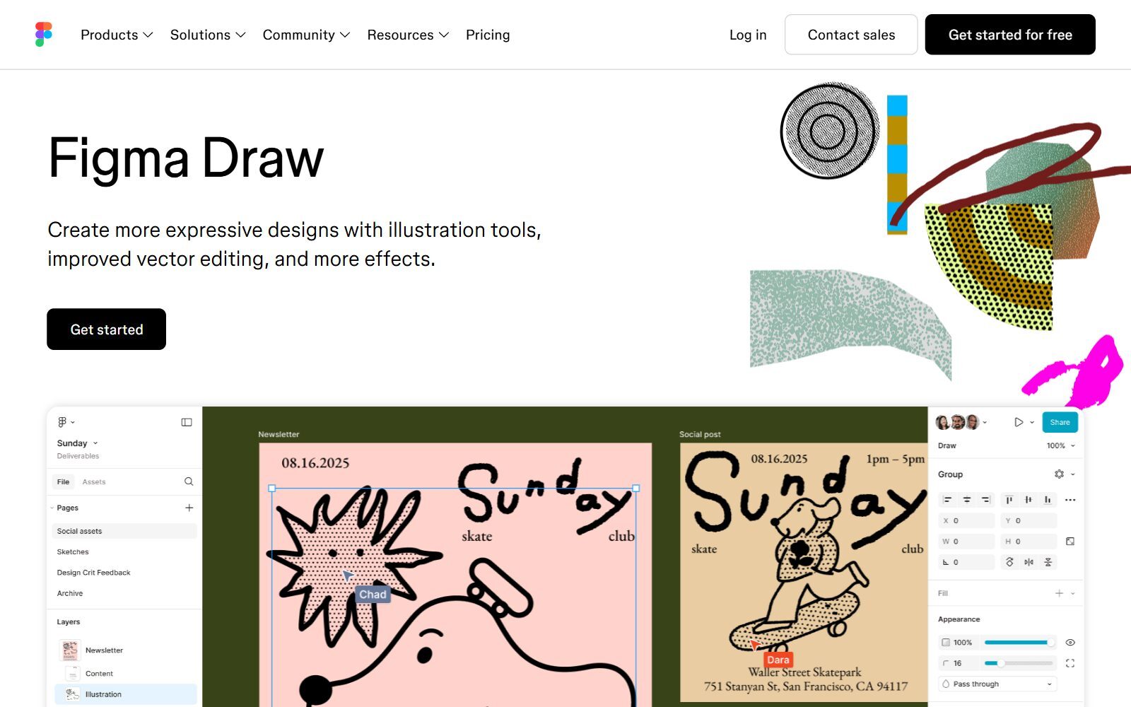 Figma Draw page screenshot (October 2026)