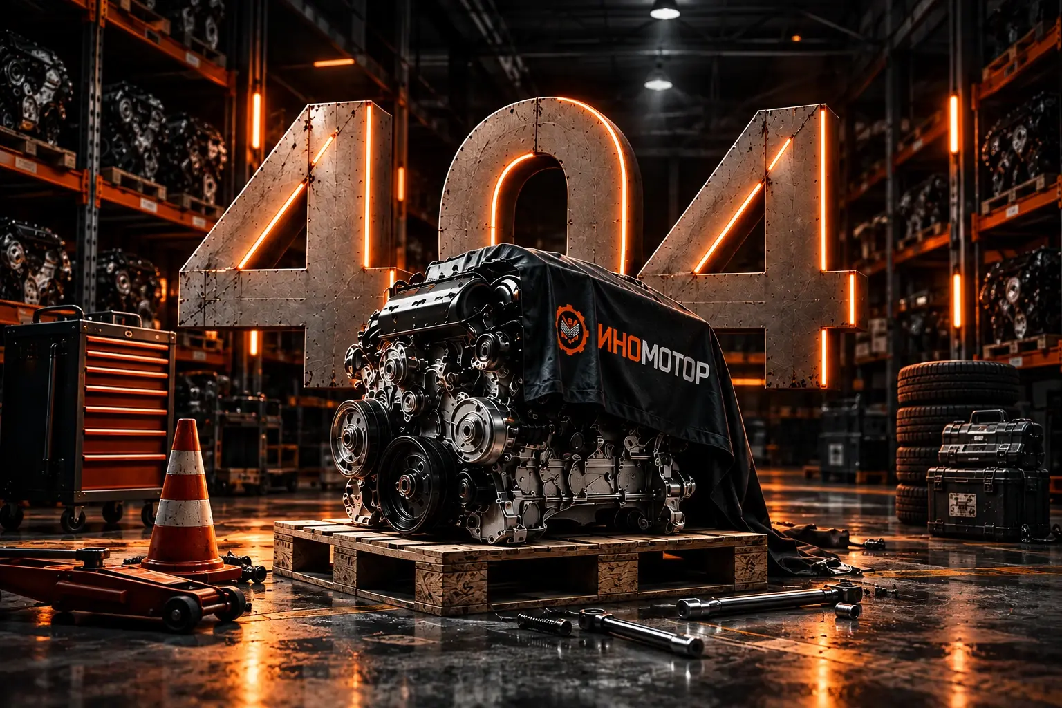 404 — двигатель на складе ИноМотор