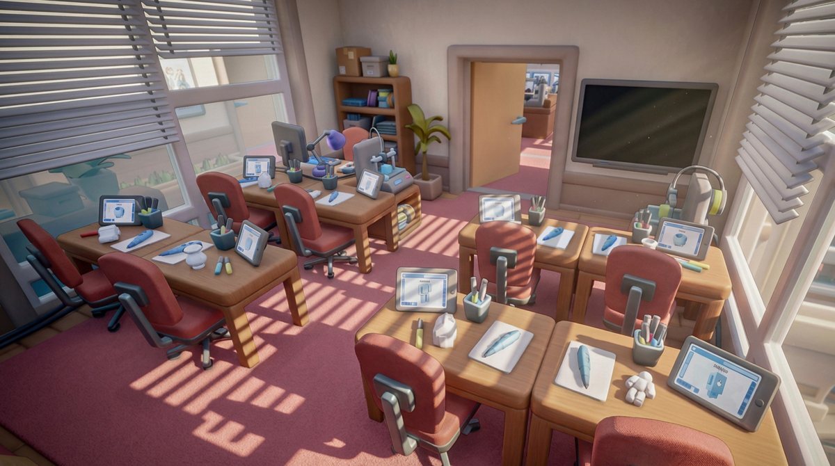 Вводная часть занятия: цифровой офис 3Dkids
