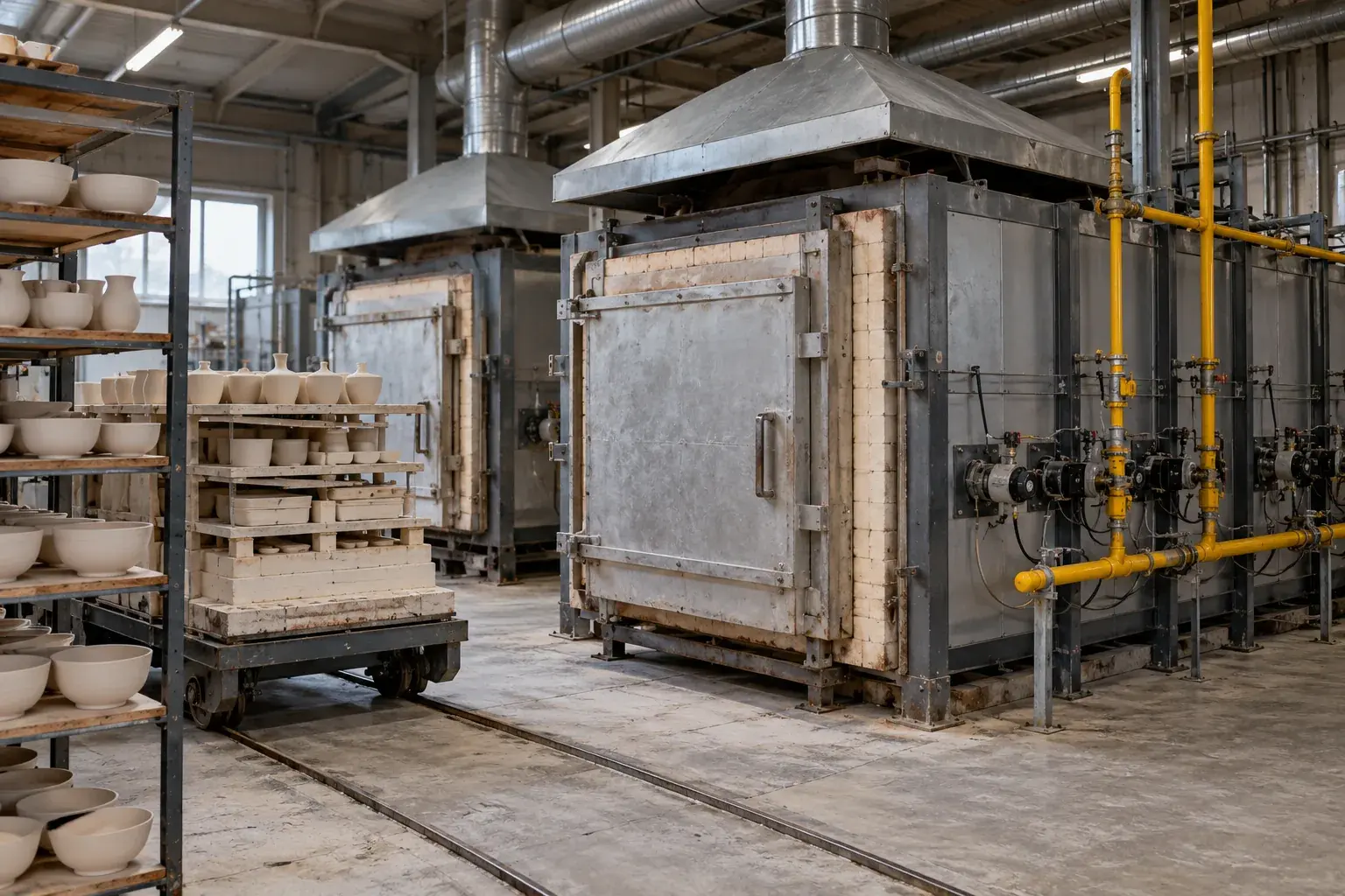 Газоснабжение обжигового цеха в Мацесте