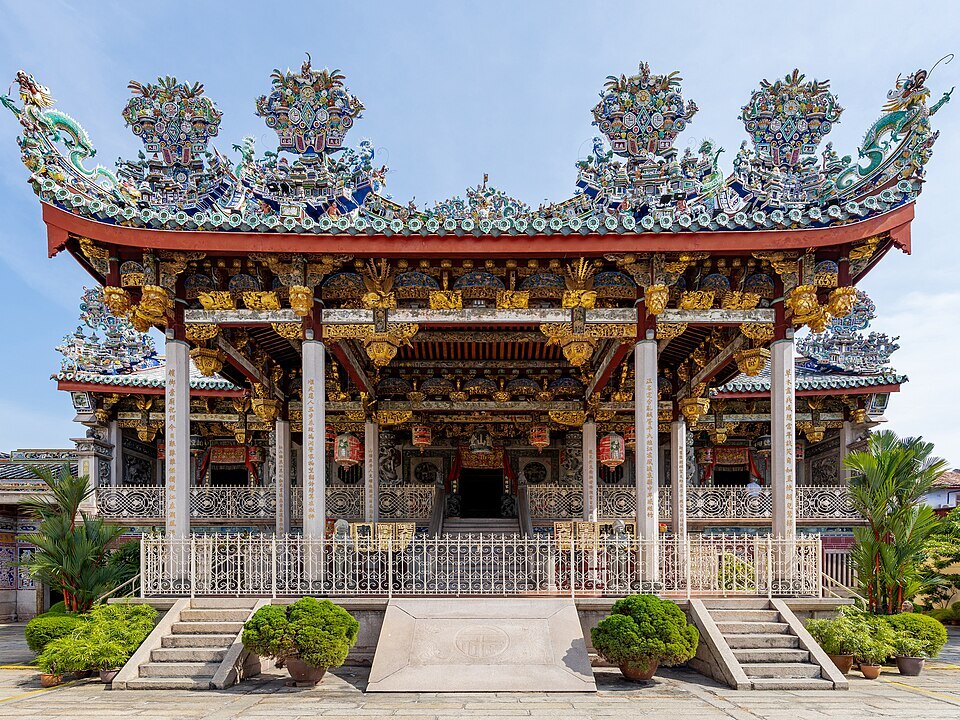 Архитектурный ансамбль кланового дома Khoo Kongsi в Джорджтауне
