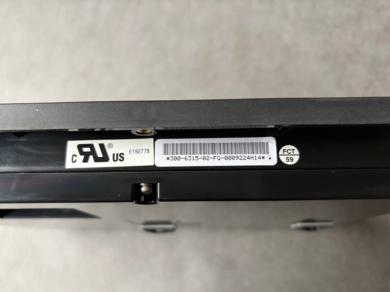 Маркировка панели Cummins HMI320 0300-6315-02