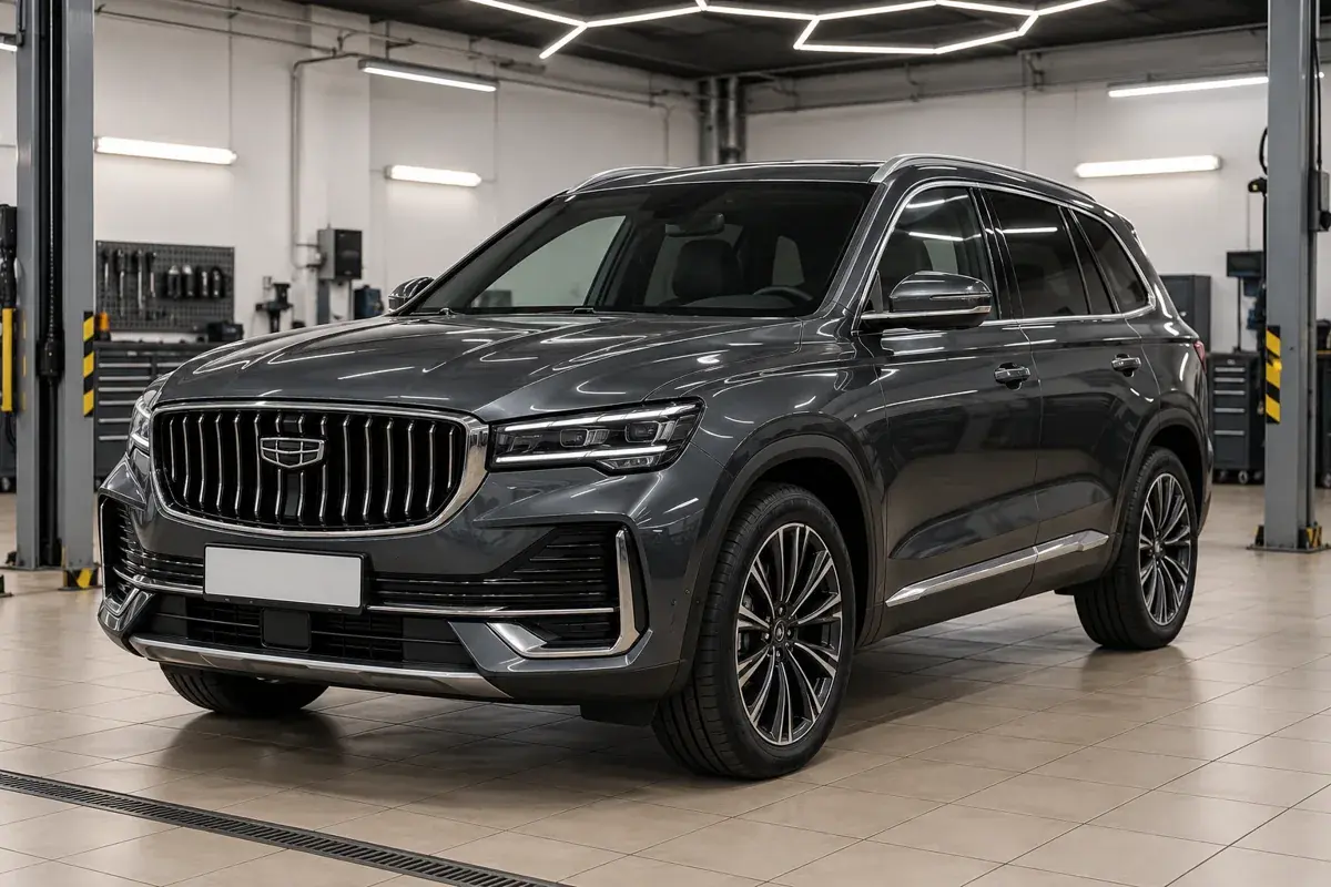 Иллюстрация модели Geely Monjaro