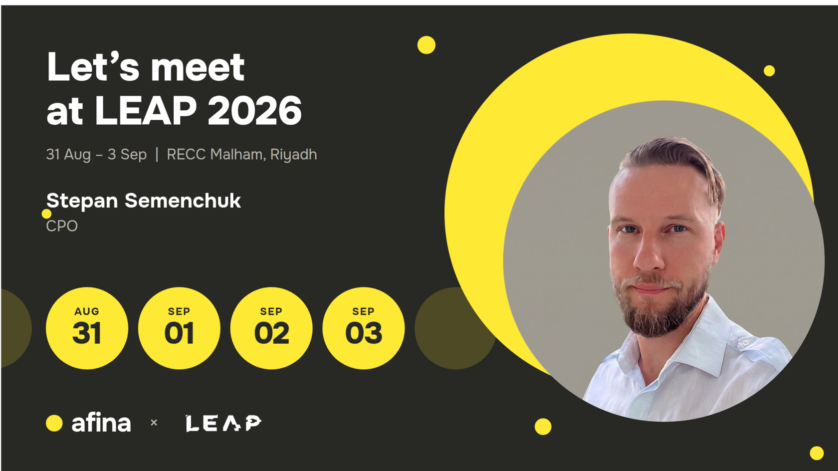 Meeting the industry at LEAP 2026 in Riyadh