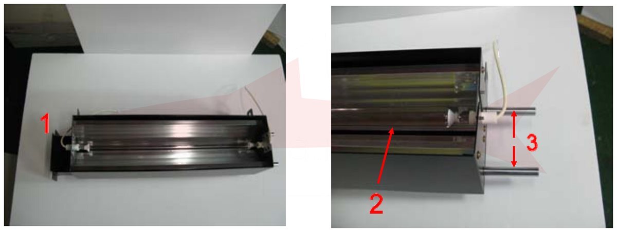 Morgana DigiCoater 2 UV Lamp Parts — схема деталей