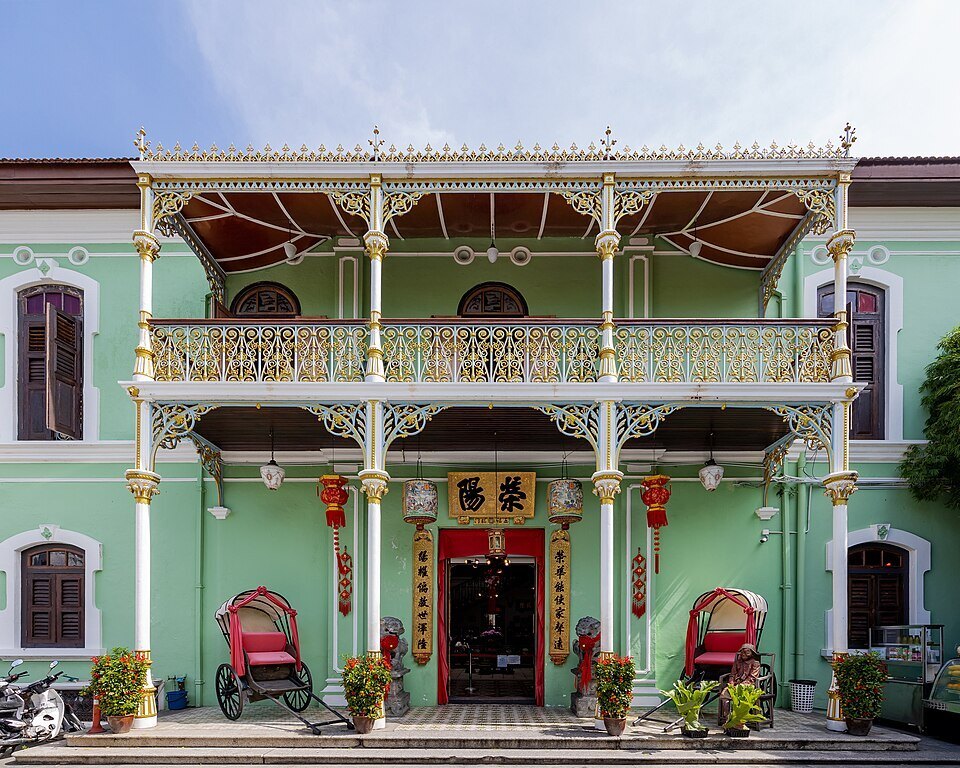 Исторический особняк Pinang Peranakan Mansion в Джорджтауне