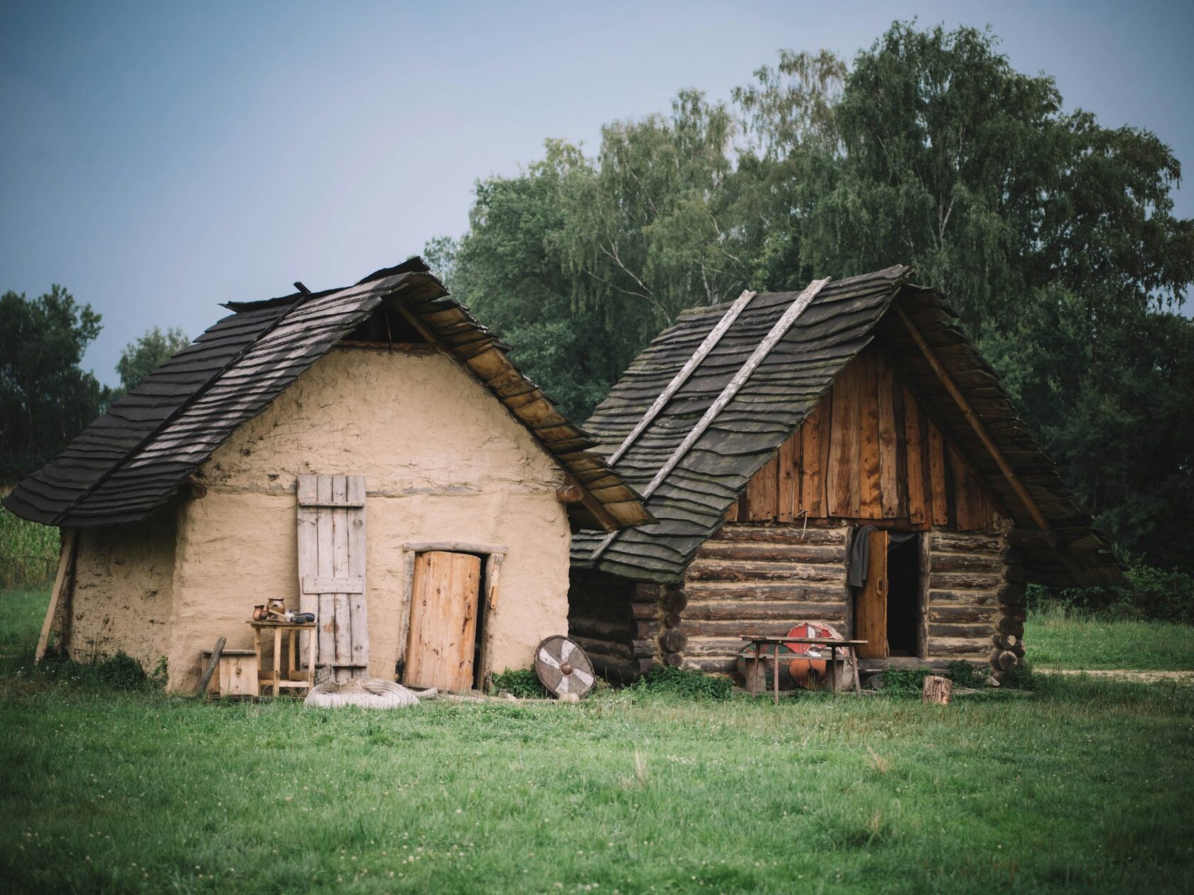 Старый крестьянский дом