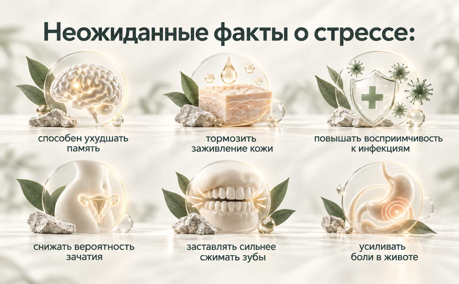 влияние стресса
