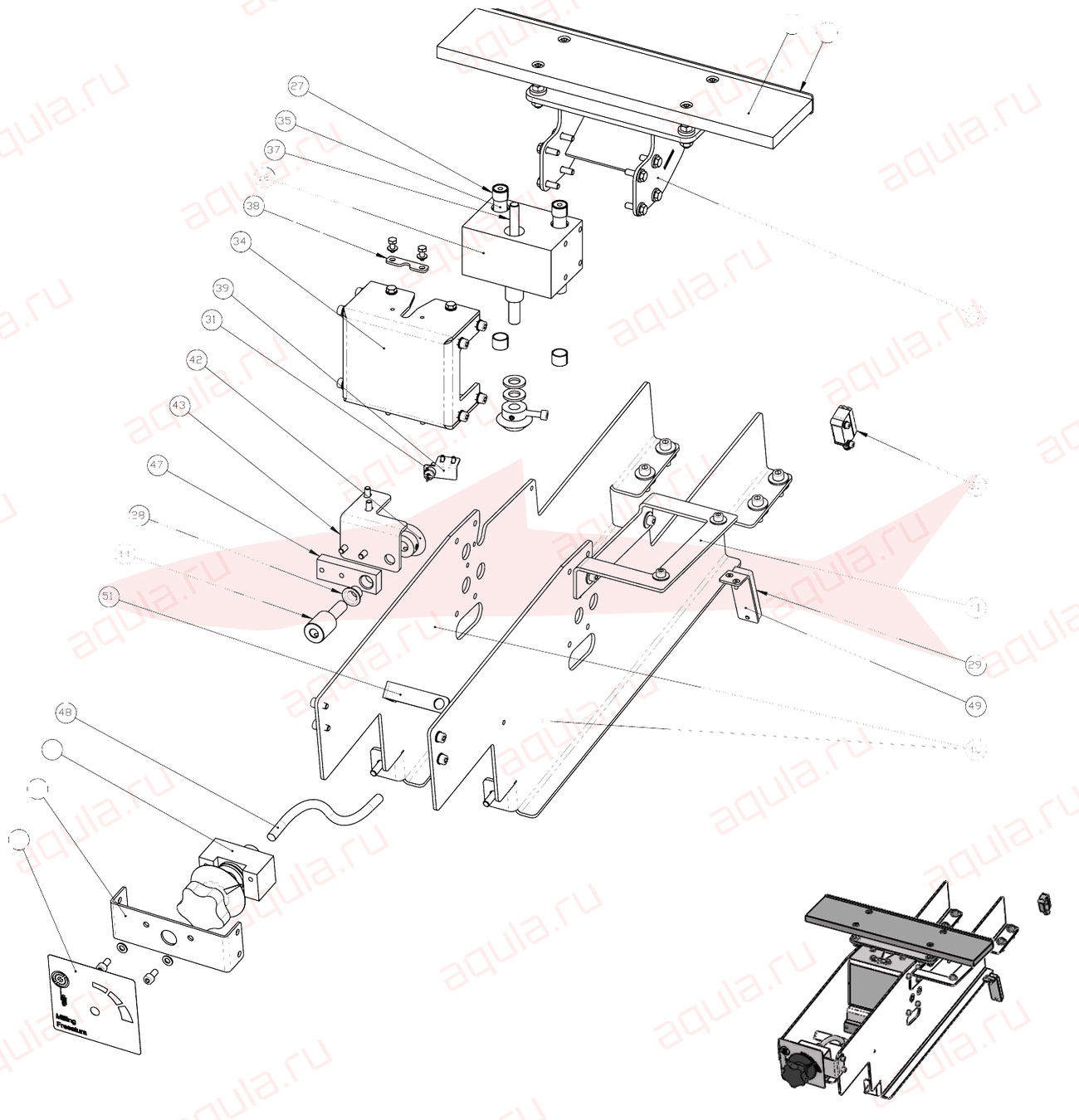 Morgana DigiBook 200 A0404100-01 Ass. pareggiatore 200 — схема деталей