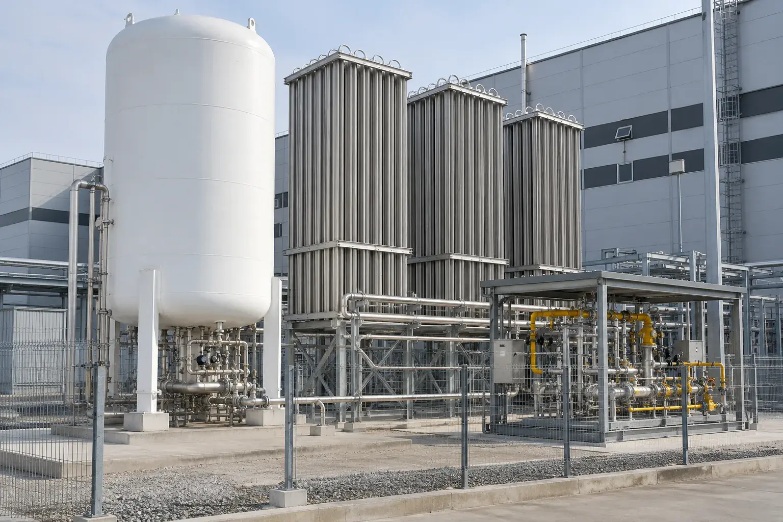 Газоснабжение производственного комплекса с регазификацией СПГ в Лоо