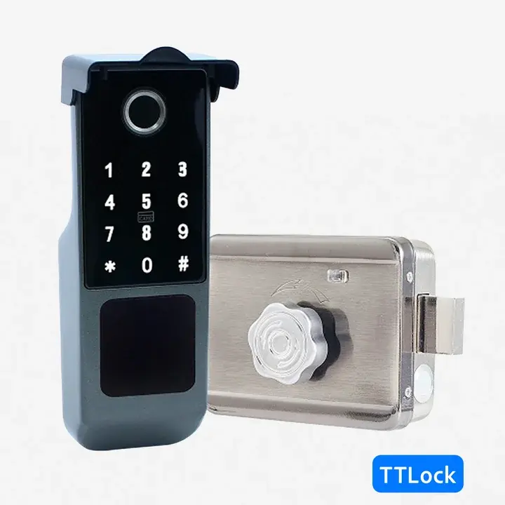 Накладной уличный замок TTLock M-20T для калитки