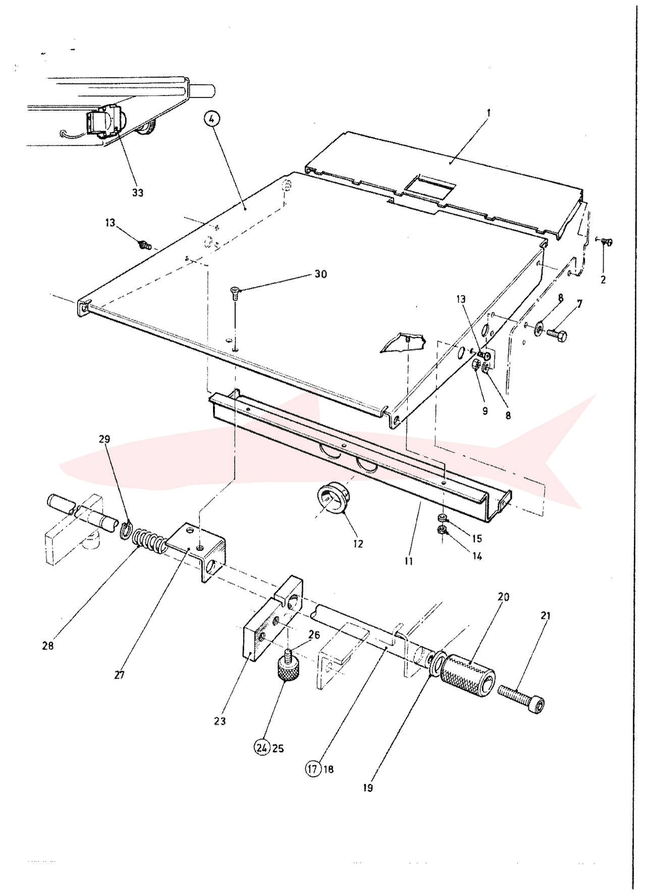 Morgana FSN 6-15-11 Loading Table — схема деталей