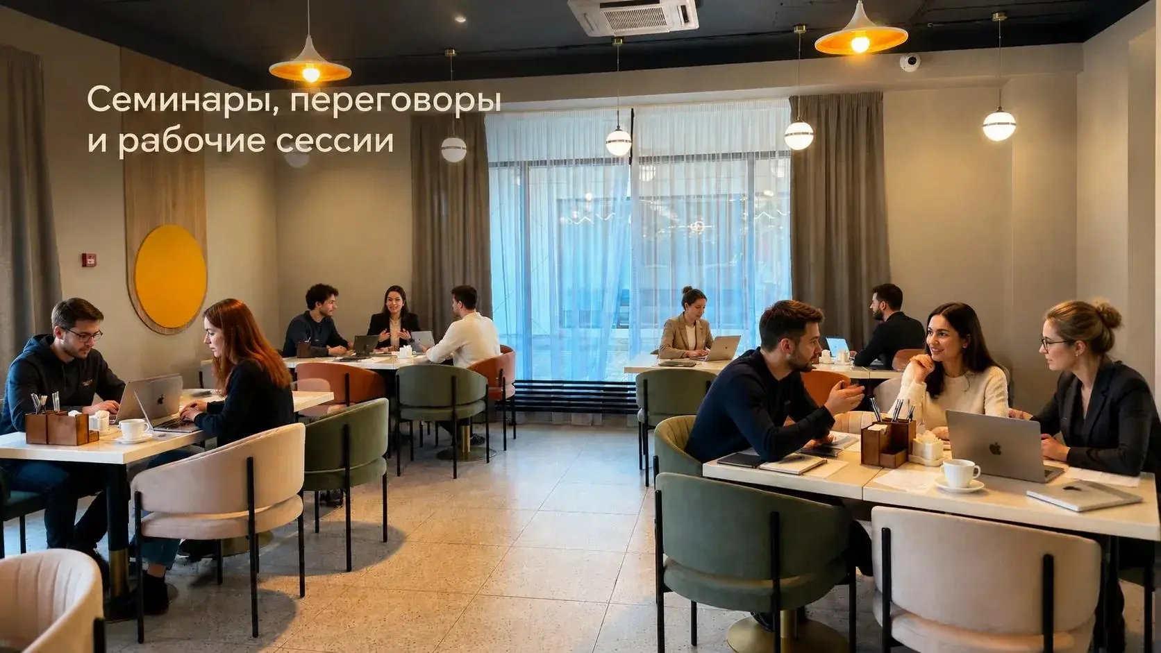 Семинары, переговоры и рабочие сессии в апарт-отеле «Европа» в Анапе