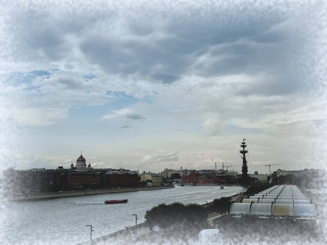 Москва-река зимой
