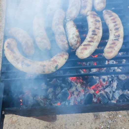 Колбаски на гриле ученицы Елены Верховцовой