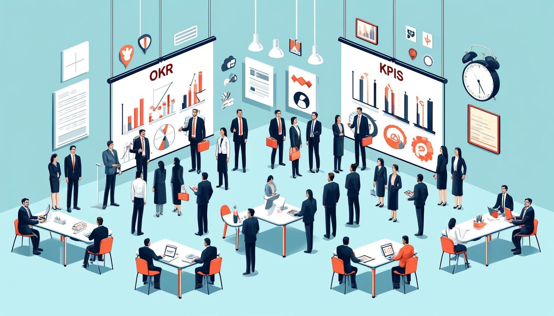 OKR vs. KPI: ключевые различия и использование (с примерами)