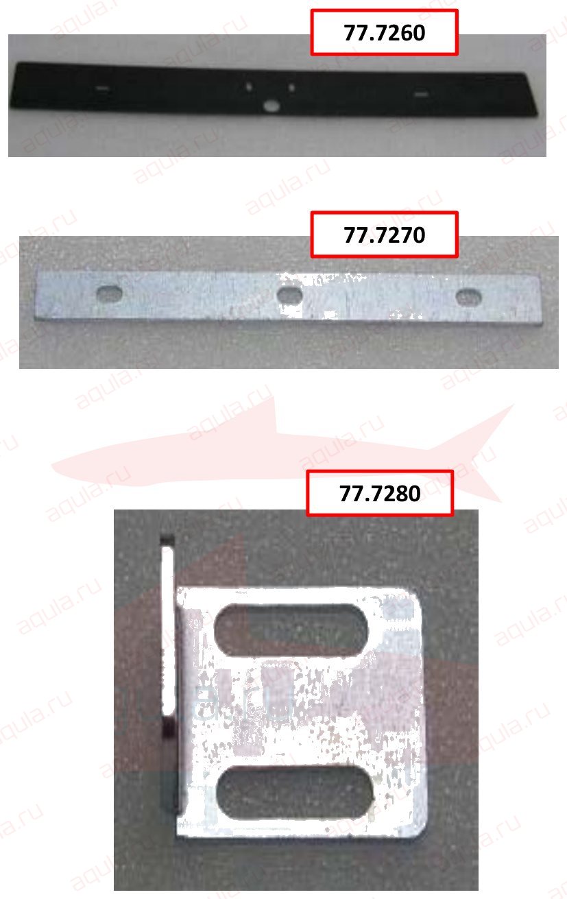 Morgana KB2000S KB2000S Dusty gear board, brush fixing — схема деталей