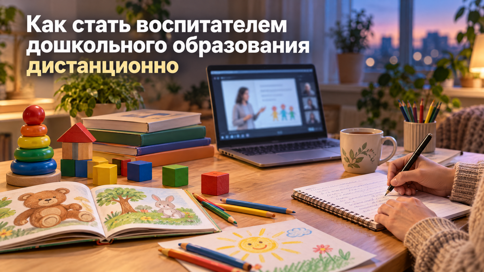 Как стать воспитателем дошкольного образования дистанционно
