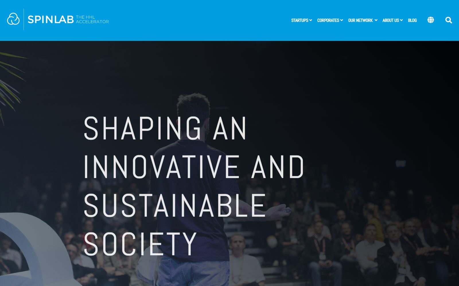 SpinLab homepage screenshot (October 2026)