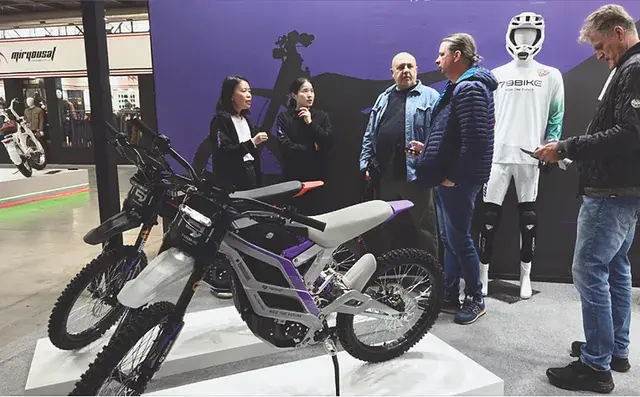 Falcon Pro на стенде 79BIKE, выставка EICMA в Милане