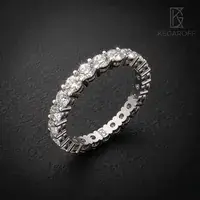 Кольцо U-Prong, «дорожка» — фото 6