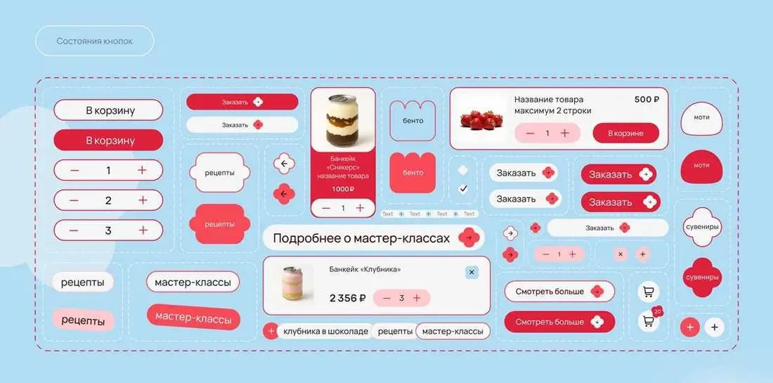 Сладкие дела — веб-дизайн, изображение 5