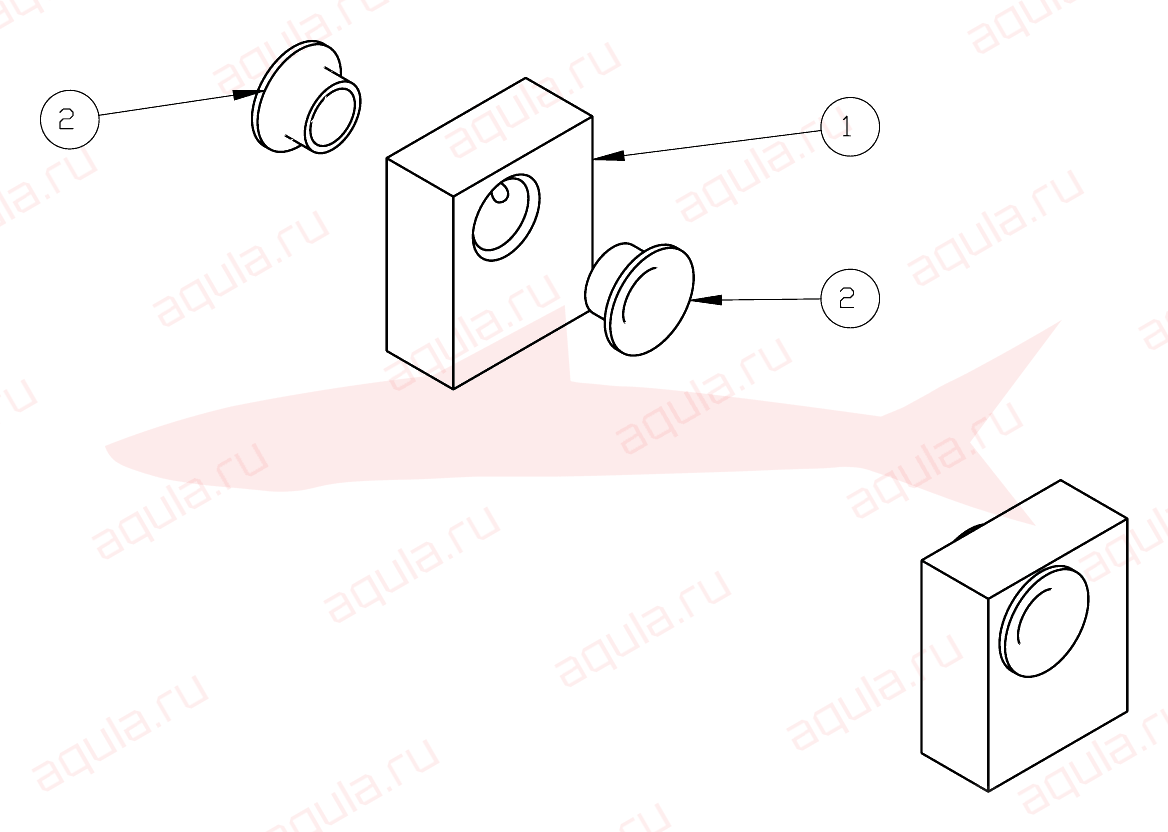 Morgana DigiBook 450 A0208092-00 Ass. supporto viti esterno — схема деталей