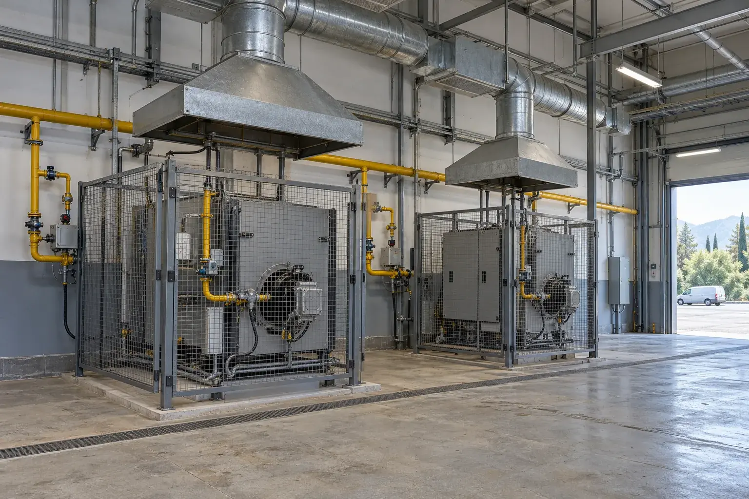 Газоснабжение испытательного корпуса с горелочными стендами в Сочи