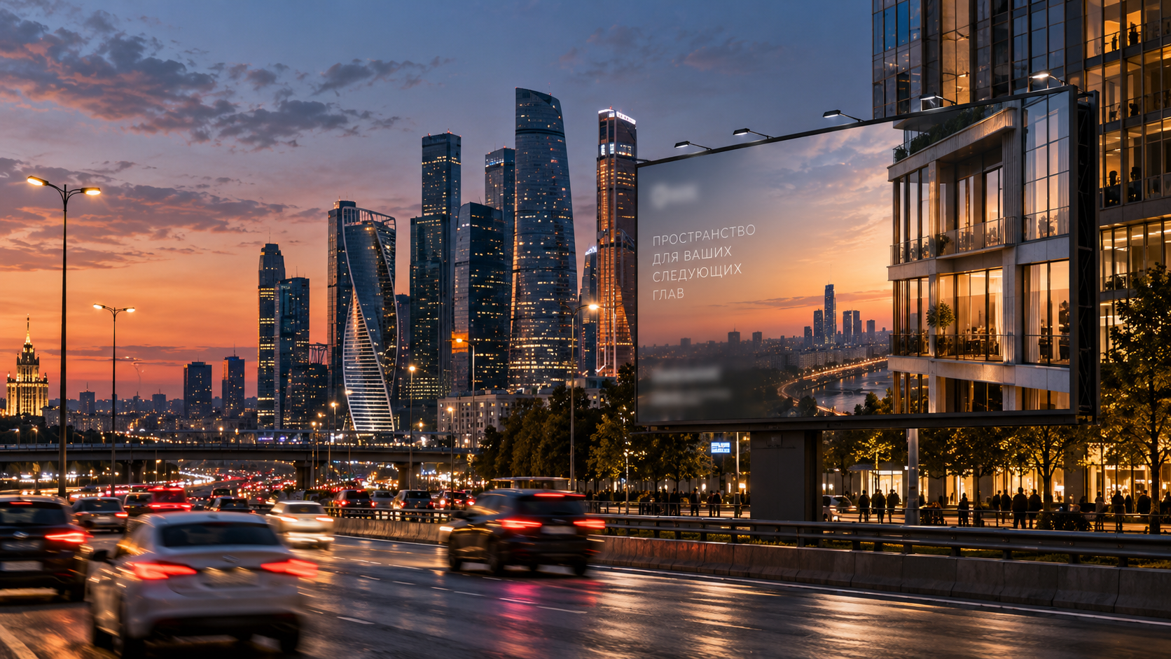 Наружная реклама жилых комплексов в Москве: москвич видит её каждый день, регионал нет