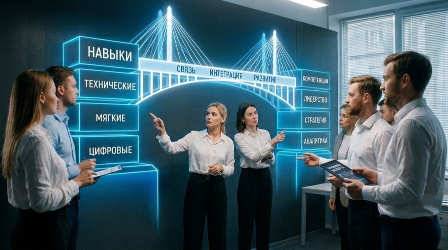 Связь навыков и компетенций сотрудника
