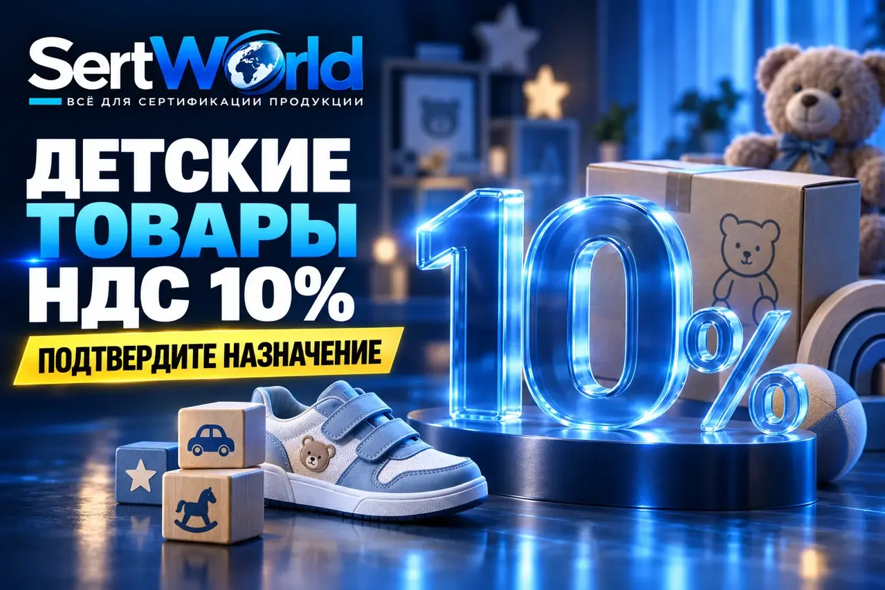 НДС 10% на детские товары: какие документы нужны с 1 октября 2026 года