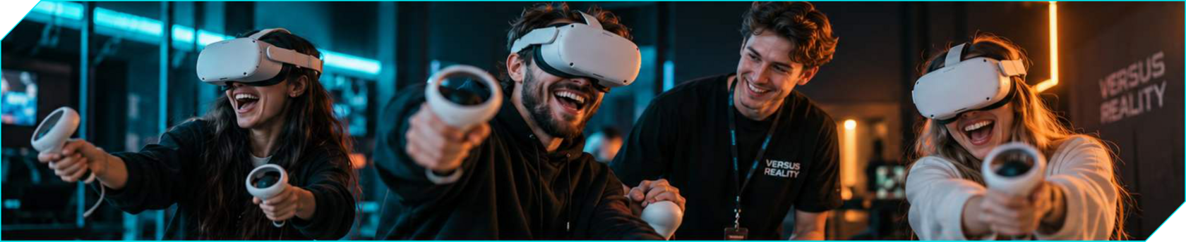 Первое посещение VR-клуба: администратор помогает игрокам