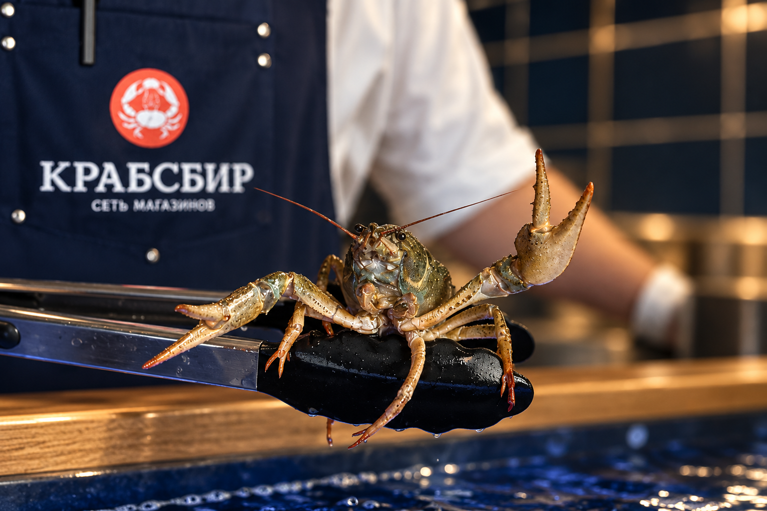 Живой рак в КРАБСБИР