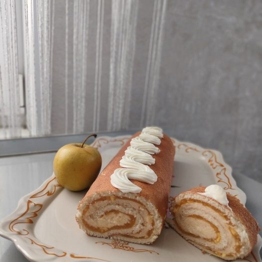 Рулет с кремом ученицы Натальи Кузнецовой