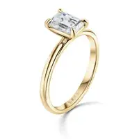 Кольцо с октагоном 1 ct — фото 1