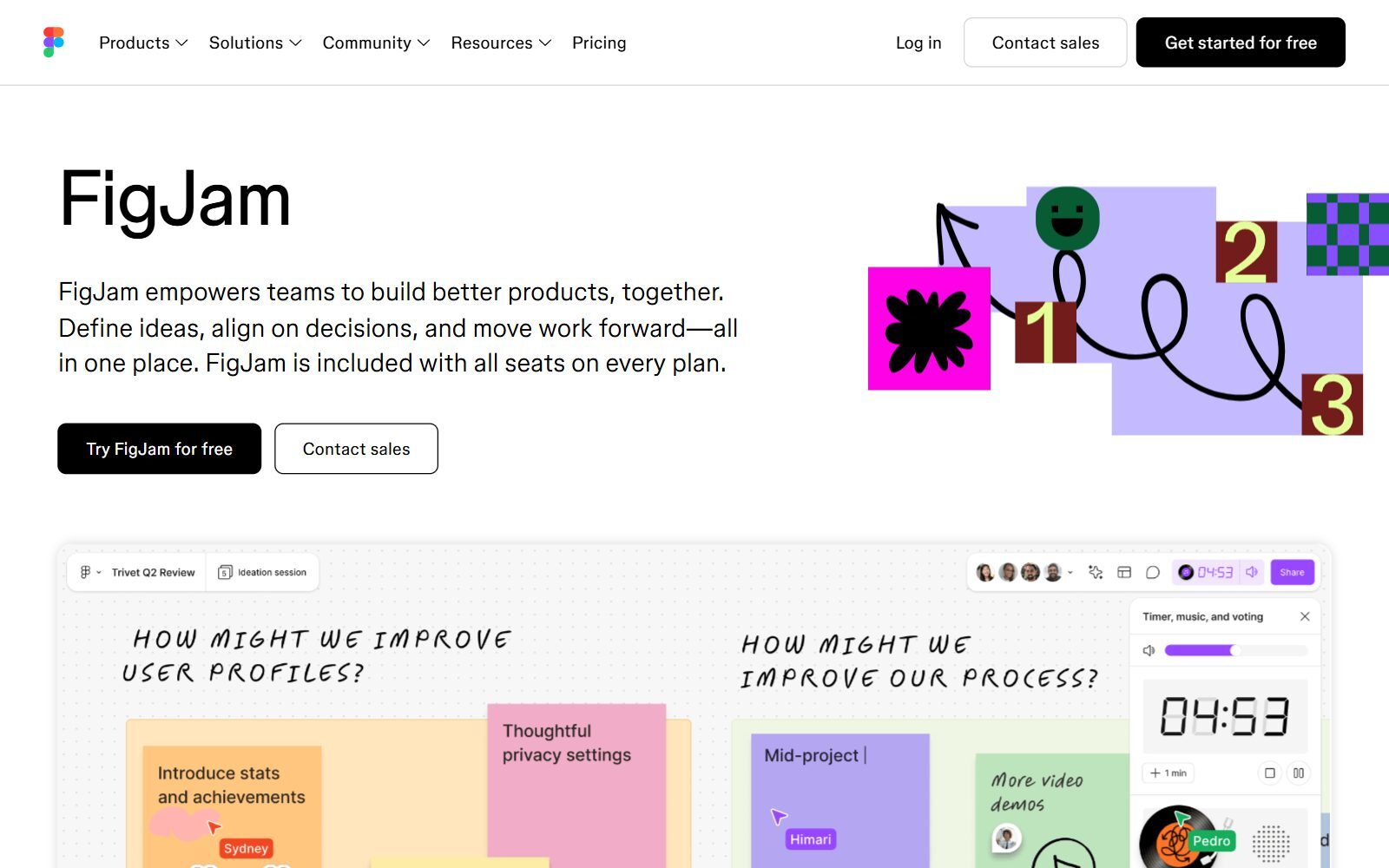 FigJam homepage screenshot (October 2026)