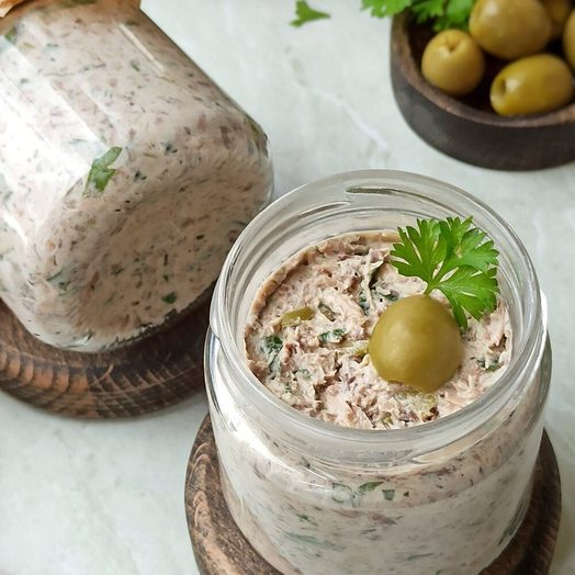 Риет из тунца и оливок ученицы Натальи Любецкой