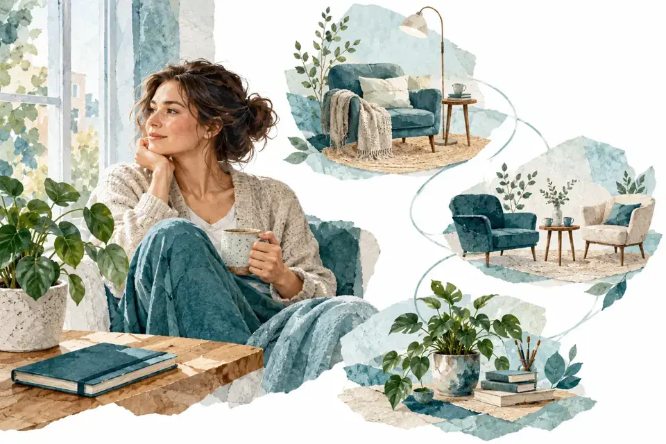 Сцены отдыха, общения и творчества — разные источники поддержки