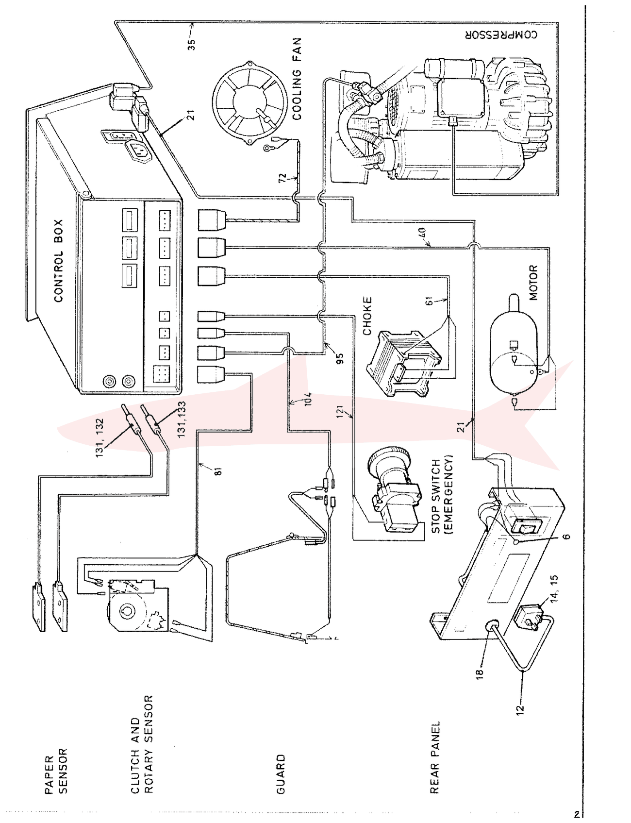 Morgana FSN 6-44-11 Wiring Loom 50Hz — схема деталей