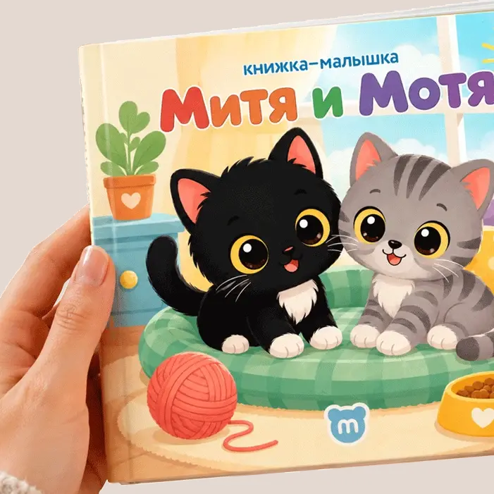 Обложка электронной книги «Митя и Мотя»