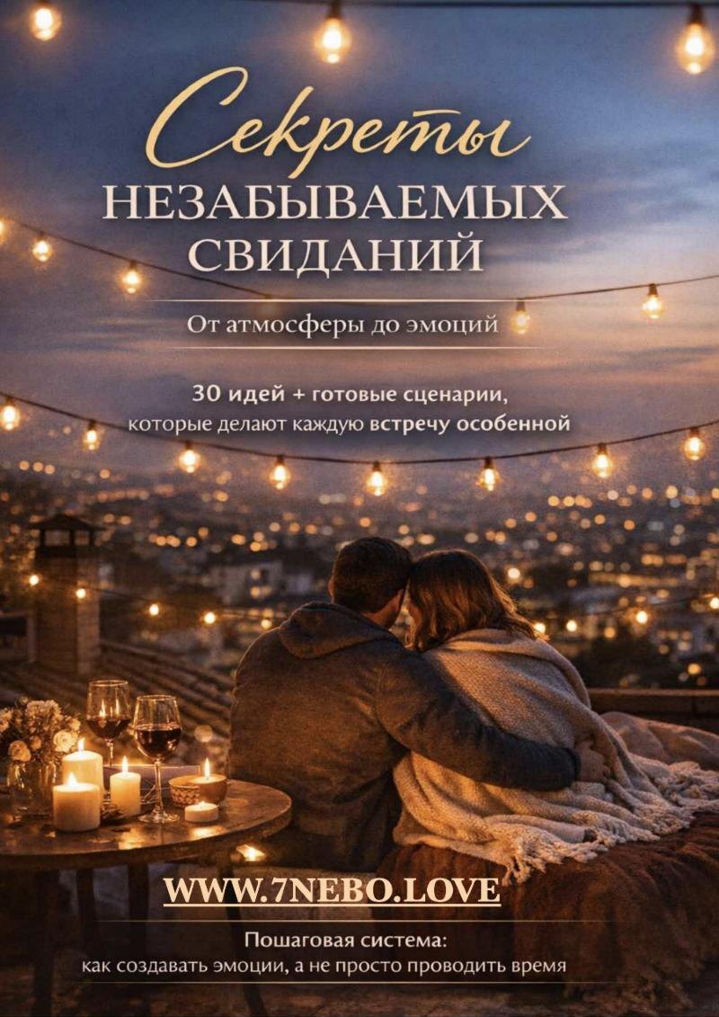 Обложка гайда «Секреты незабываемых свиданий»