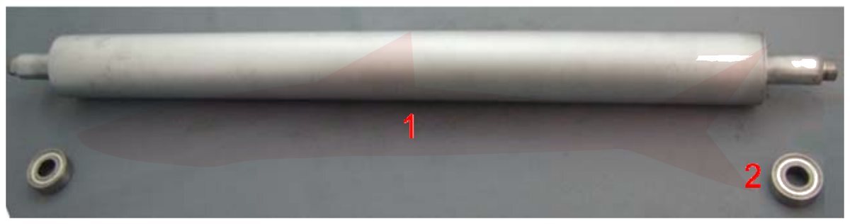 Morgana DigiCoater 14 Mesh Roller — схема деталей