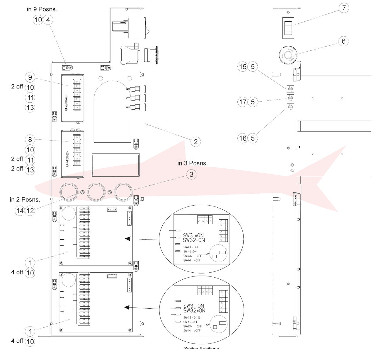 Morgana AutoCut Pro System PL 2.7 AutoFold Pro — Control System – Op Side — схема деталей