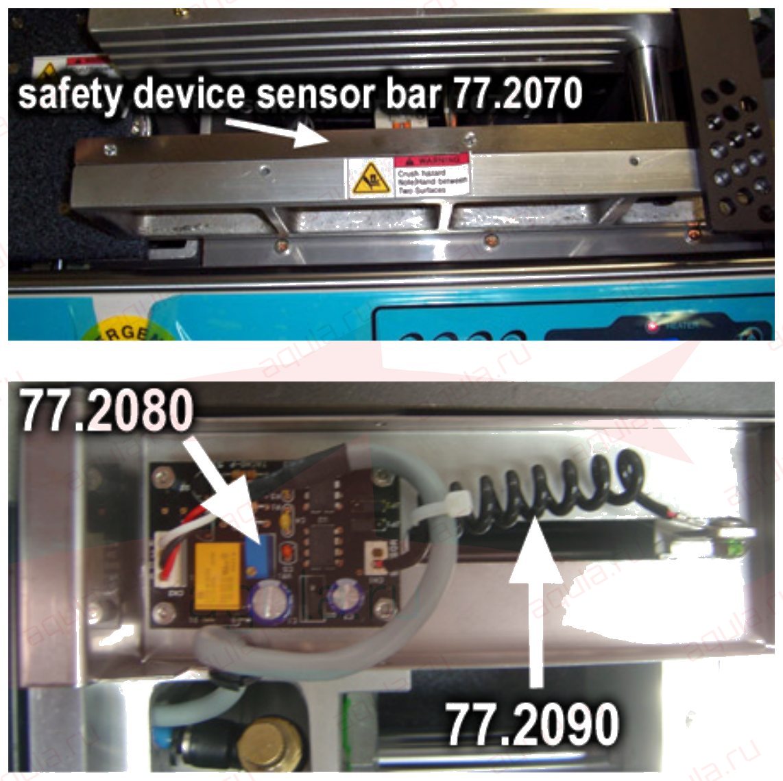 Morgana KB2000 Safety device — схема деталей