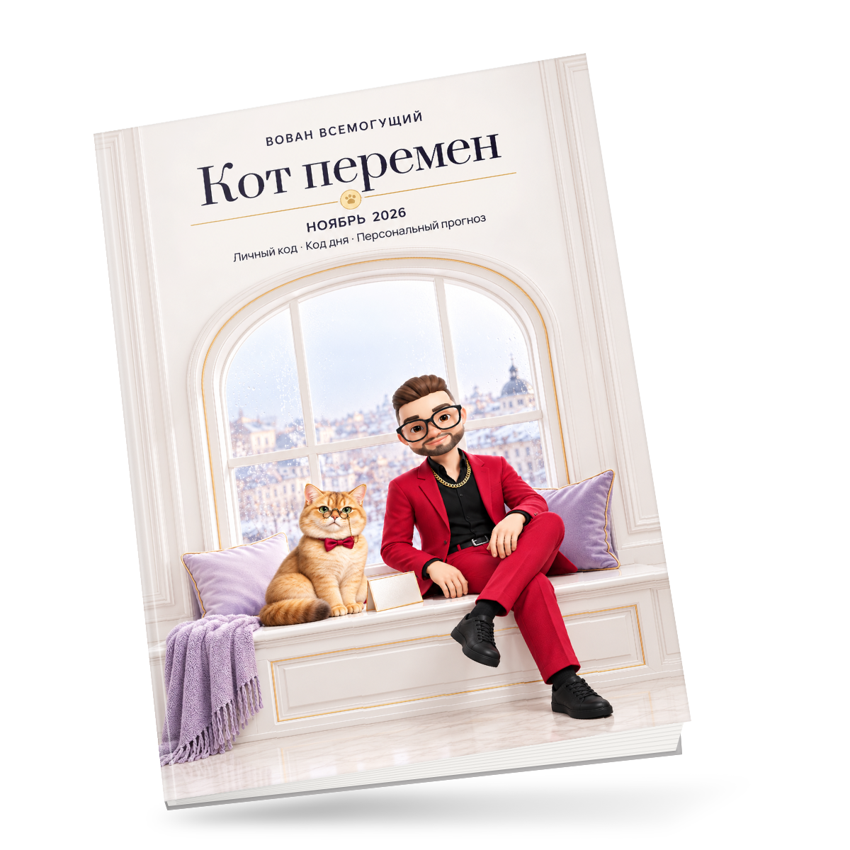Книга «Кот перемен», ноябрь 2026