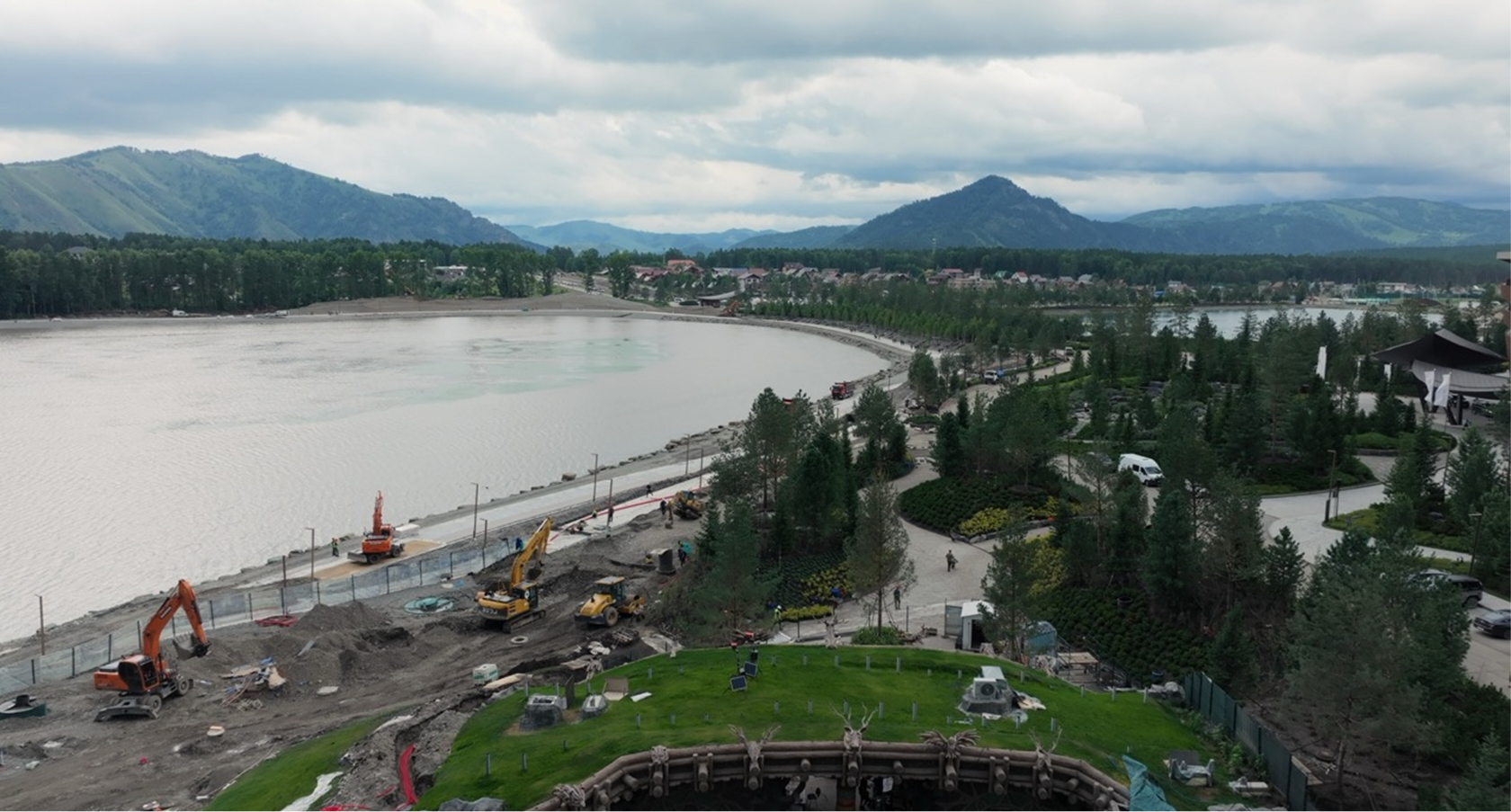 Комплексное благоустройство набережной