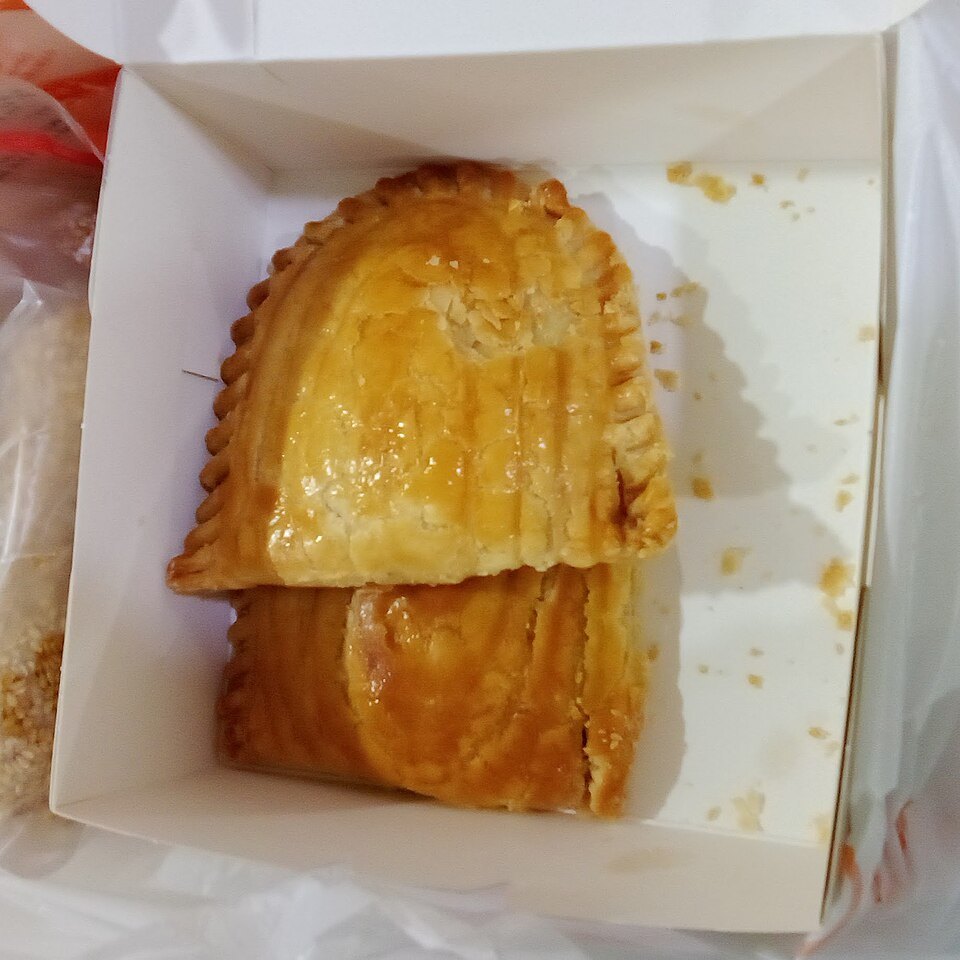 Выпечка kaya puff с начинкой кайя