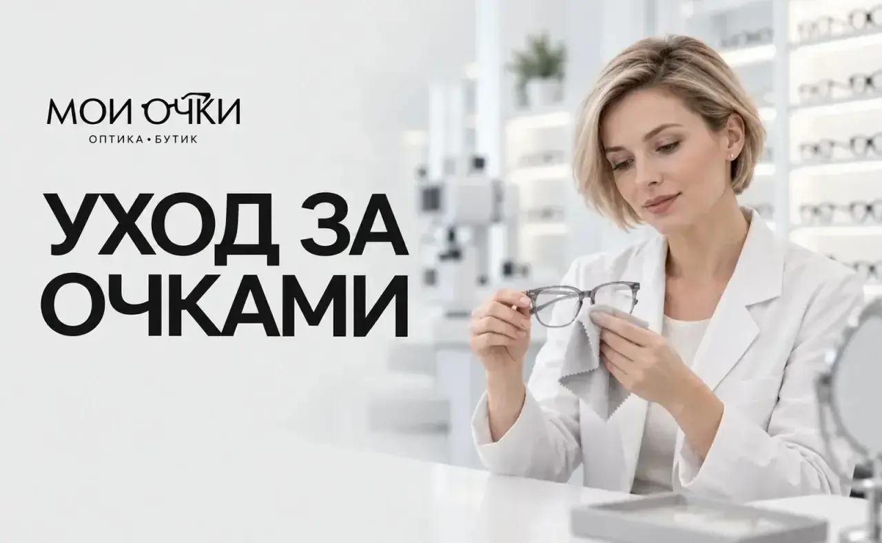 Что нужно для ухода за очками?