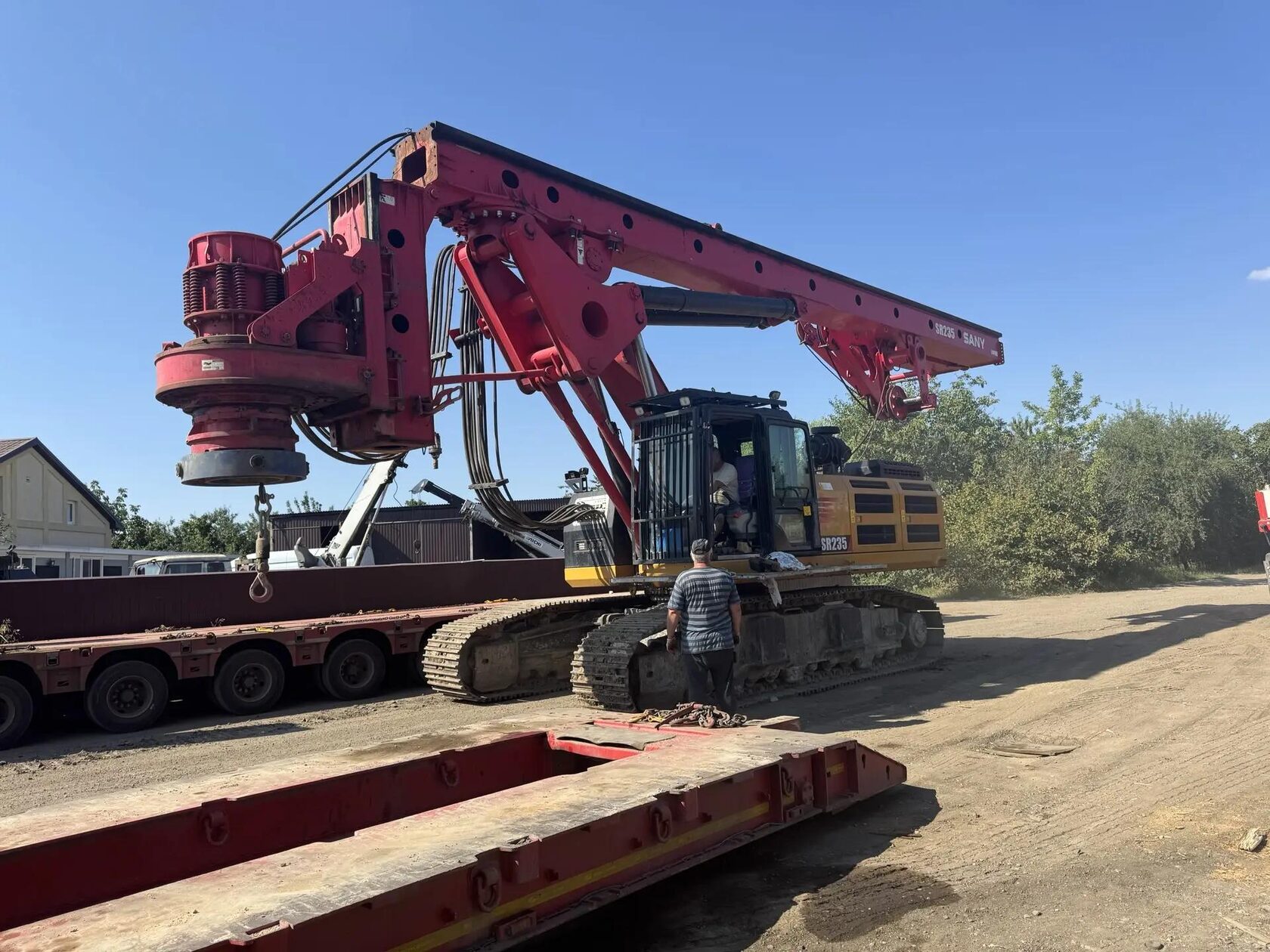 Буровая установка SANY SR235 — ТЕХСТРОЙ групп
