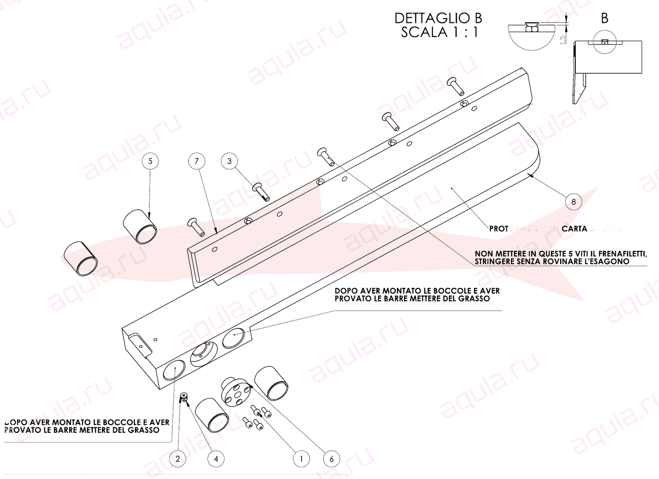 Morgana DigiBook 450 A0103029-00 Ass. cursore — схема деталей